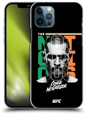 Head Case Designs Offizielle UFC Der Berüchtigte Conor McGregor Harte Rueckseiten Handyhülle Hülle Huelle kompatibel mit Apple iPhone 12 / iPhone 12 Pro