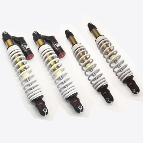2 Stück vordere und 2 Stück hintere Stoßdämpferbaugruppe passend for LZ Od 1000 ATV QUAD GO KART Teile Nr. 17001010120 17001020140 Austausch von Zubehör