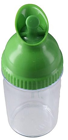 Benytro Salad Dressing Shaker Easy Grip Salad Dressing Shaker Sauces Dispenser Bottle Container with Scale Leakproof Mixer Kitchen(Green)