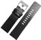 DKWOIS Kompatibel mit Diesel Leder Uhrenarmband DZ7332 DZ7314 DZ7311 DZ7332 Herren Armbanduhr Band Armband Zubehör 26MM 28MM 30MM 32M(Black steel buckle,26mm)