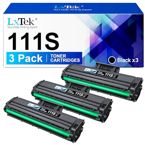 LxTek D111L D111S Tonerkartusche kompatibel für Samsung D111S MLT-D111S für Xpress M2026W M2026 M2070W M2070 SL-M2026 SL-M2070 SL-M2026W SL-M2070W SL-M2070FW M20226 0 M20 20 W M2022W (Schwarz,