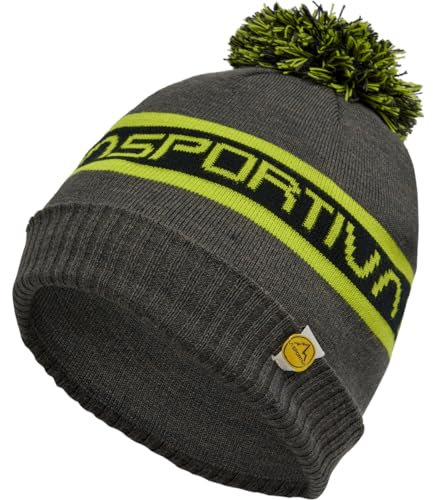 LA SPORTIVA Herren Damen Unisex Mütze Skimütze Strickmütze Orbit Beanie, Farbe:Schwarz, Größe:S/M, Artikel:-900999 Black