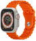 HeiKe Cinturino in silicone compatibile con Apple Watch da 49 mm, 46 mm, 45 mm, 44 mm, 42 mm, 41 mm, 40 mm, 38 mm, per iWatch Ultra 2 SE Nike+ Serie 10 9 8 7 6 5 4 3 2 1, unisex, colore arancione, 38