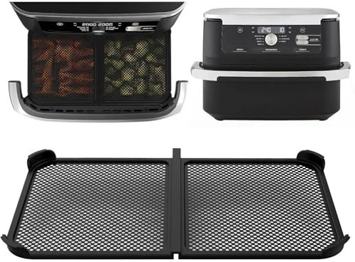 Splash Guard AF500EU, Grease Splash Guard Compatible with Ninja Foodi MAX Dual Zone AF500EU Hot Air Fryer Accessories, Effective Reusable Silicone Splash Guard Accessories