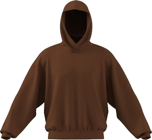 adidas Men's Soft LUX Hoodie, Dusky Bronze, L