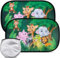 Sombrillas para Cochecitos de bebé, 2 Protección Solar para Ventanas de Automóviles de Pasajeros de 50 * 30 cm, Bolsas de Almacenamiento, Protección Solar Universal y Protección Ultravioleta
