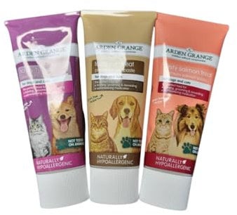 Multi-Pack Training Paste Treat for Dogs and Cats | Pack Size: 3 | Liver, Turkey and Salmon Flavours