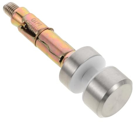 HOMSFOU Supports Verre Acier Inoxydable pour Garde Corps de Balcon Fixations de Verre pour Escaliers et Structures Béton Installation Facile et Securisée de Décoration Élégants pour