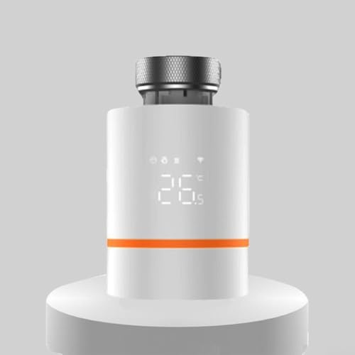 Heizkörper Smart Thermostat, Temperaturregelventil mit Kindersicherung Sparen Heizung, Heizkörper für ZigBee für Tuya Fernbedienung Intelligente Steuerung