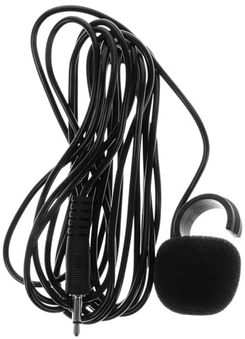 Vaguelly Microfono per Flauto Pickup Mini Microfono per Strumento Musicale Portatile e Leggero in Abs Clip per Performance su Palco e Video
