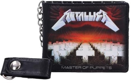 Nemesis Now B4684N9 Metallica Master of Puppets Geldbörse, Schwarz, PU, 11 cm
