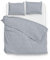 Heckett and Lane Bettwäsche Zo!Home 1 Bettwäsche 140x220cm + 1 Kopfkissen 60x70cm 100% Baumwolle Denim