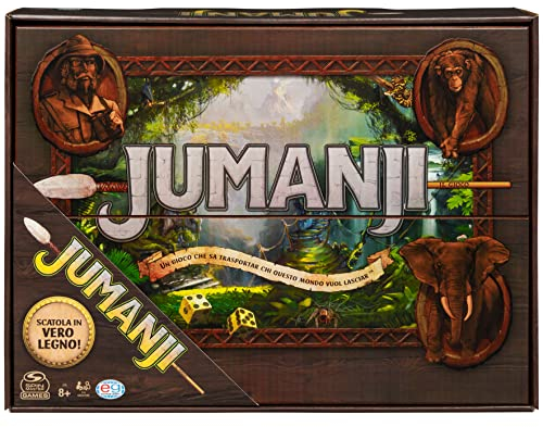 Gioco di società Spin Master Jumanji Legno Total Refresh
