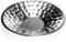 com-four® Deko-Schale aus Metall - dekorative Design-Schüssel - Schale mit Hammerschlagdesign als Tischdeko, Obstschale, Servierplatte [Auswahl variiert]