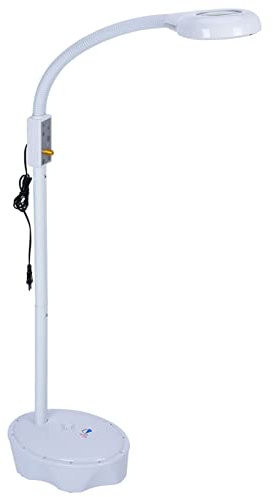 Cocoarm LED Kosmetiklampe, Lupenlampe mit Kaltlicht, Stehlampe für Salon und Zuhause, Professionelle Beleuchtung für Erwachsene