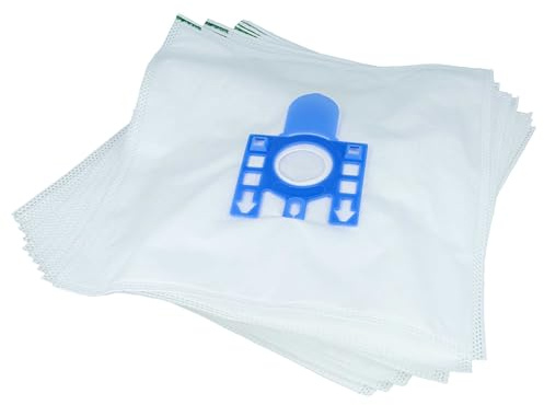 vhbw 10x Sacs compatible avec Miele Senator Parquet, Senator Plus, Senator S, Silverstar aspirateur - Typ G/H/N 30cm x 22cm blanc
