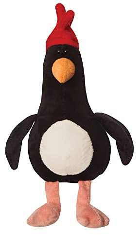 Aurora, 61514, Feathers McGraw, Wallace & Gromit, Eco-Friendly Plüschtier, Schwarz & Weiß