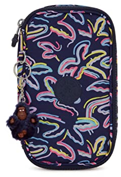 Kipling 50 Stifte, Federmäppchen für bis zu 50 Stifte, 21 cm, 1 l, Palm Fiesta PRT, Palm Fiesta PRT, Einheitsgröße, 50 Stifte