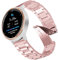 Correa para Garmin Venu 2S, 18mm Pulsera Acero Inoxidable Correa para Vivoactive 4S/TicWatch C2/Fossil Women's Sport/Fossil Q Venture Gen 3/Gen 4/HR Gen 4/Withings Steel HR 36mm