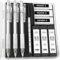 Four Candies Pastell Druckbleistift Set mit Etui 3 transparente Weiß 0.5mm Druckbleistifte mit 180 HB Bleistiftminen 3 Radiergummis und 9 Radiergummi-Nachfüllungen zum kinder Schreiben von Skizzieren