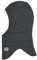 Mikk-line Sturmhaube Dark Grey Melange 1 Jahre | Oeko-TEX 100 | mit Windstop | Wolle Für Baby und Kinder | 95% Wolle - 100% mulesingfrei | Atmungsaktiv & isolierend