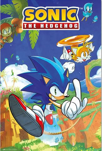empireposter Sonic The Hedgehog - Tails - Videospiel Poster Plakat - 61x91,5 cm