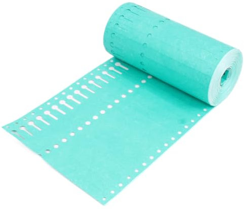 1000 Tyvek Schlaufen-Etiketten 160 x 1,27 mm - sehr reißfest + wetterbeständig 61278 Farbe Grün