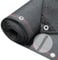 VOUNOT® Rete Ombreggiante 1×20m, Telo Recinzione Giardino 230 g/m² HDPE, Tessuto Ombra Privacy Antistrappo Antivento con Fascette, per Esterno, Serra, Balcone, Giardino, Antracite