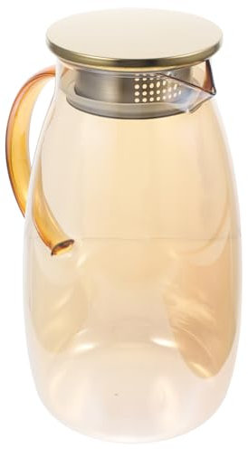 FUNOMOCYA bottiglia d'acqua fredda shaker caffe water flask Bollitore per bevande lattiera caraffe dosatore di limonata teiera di dell'acqua brocca d'acqua per ufficio Gel di silice