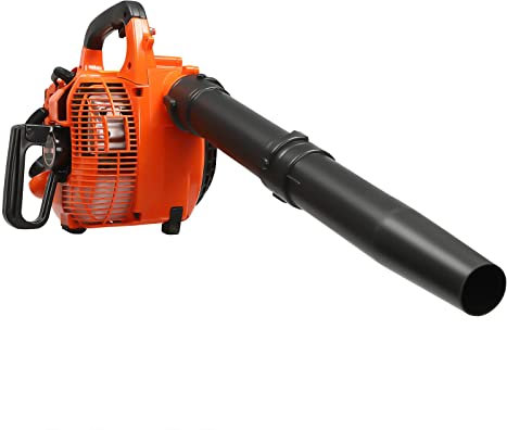 750W 25.4cc 2-Takt Laubsauger Laubbläser Benzin Tragegurt Blasgerät Für Garten (Saug-/Blasfunktion) Akku-Laubsauger mit Vakuumrohre Blasrohre