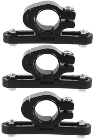 MERRYHAPY 3pcs Bike Water Bottle Holder Bottle Cage Adapter for Seat Post Handlebar Bike Cage Mount Clamp for Cycling
