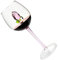 Mikinona rosato moderno floreale estetico Calice bicchieri vino Coppa di cocktail creative tazza di whisky beve calici bicchieri d'acqua Bicchiere