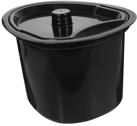 BATHVEVE Pot De Chambre Avec Couvercle Hermétique Seau Pour Toilettes Portable Crachoir Plastique Pour Personnes Âgées Et Garçon Fille