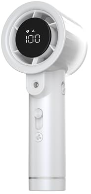Nitecore izzCool 20 Pro - Ventilador de aire acondicionado de mano de alta velocidad (blanco)