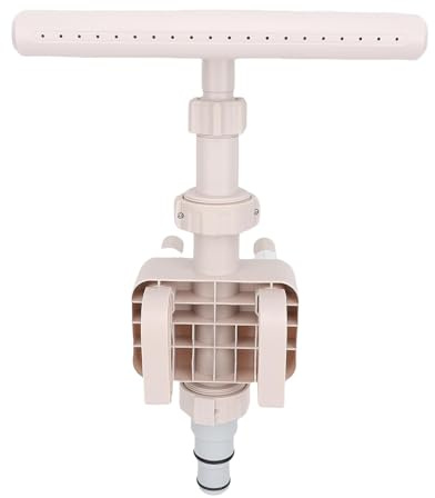 SUNGOOYUE Irrigatore a Cascata Regolabile per Fontana per Piscina per Piscine Fuori Terra, Materiale PVC, Adatto per Feste Estive, Facile Installazione