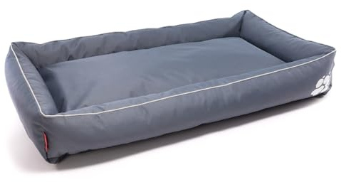 Ecopuf - Hundebett - Hundeliege, Hundesofa - 120 x 70 cm, für große Hunde - Füllung aus Silikonkügelchen und Schaumstoff, mit verstärkten Nähten – Polyester - Snoopy XXL NC13/NC16