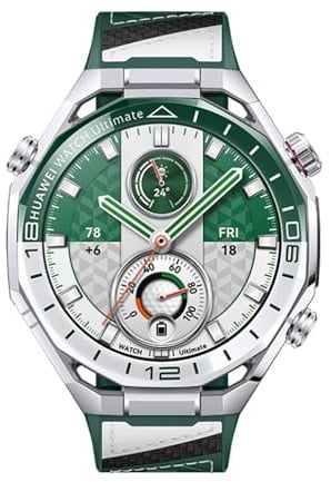 HUAWEI WATCH Ultimate 2 Smart Watch, Pro Golf Performance, orologio subacqueo da 150 metri, comunicazione subacquea basata su sonar, tecnologia X-Tap, chiamate cellulari eSIM, verde