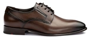 LLOYD Herren - Schnürschuhe Leno 110W in braun Glattleder