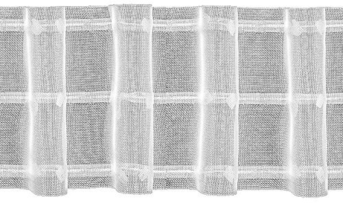 Ruther & Einenkel Automatik-Wellenband 100 mm, 1 Welle, 200% / Aufmachung 10 m, Polyester, halbtransparent, 1000 x 10 x 0.1 cm