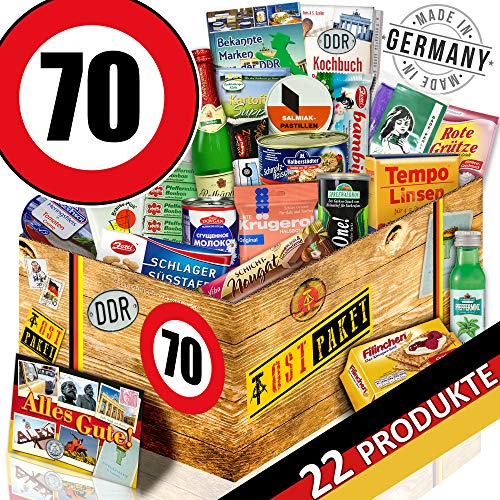 Spezialitäten Korb/DDR Geschenke/Geburtstag 70 / Geschenk Korb Vater