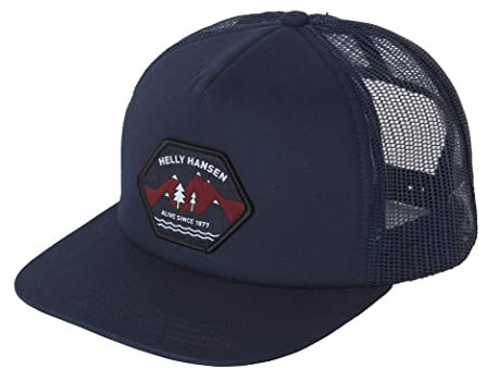 Helly Hansen Unisex Kappe Flatbrim Trucker Kappe, Navy, STD, 67155