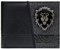 World of Warcraft Alliance Fraktion Insignien Portemonnaie Geldbörse Schwarz