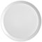 BORMIOLI ROCCO 767129 Grangusto Piatto Pizza, Opale, Bianco, 33,5 Cm, Vetro