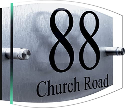 House Numbers Plaques Door Signs Street Name Door Number Personalised