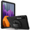 Karylax - Coque Protection Intégrale Antichocs pour Galaxy Tab S8 2022/Tab S7 2020 11, Protection d'écran Incluse, Étui Robuste pour Samsung Galaxy Tab S8 SM-X700/X706 Tab S7 SM-T870/T875 - Noir