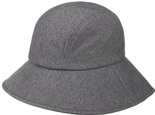 Mayser Kaiti Softshell Regenhut Stoffhut Damenhut Damen/Herren - Made in The EU Winter Herbst-Winter - S (55-56 cm) grau-meliert