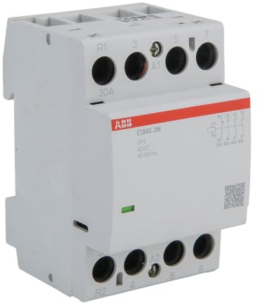 ABB ESB40-31N-01 ESB Leistungsschütz / 24 V Spule, 4 -polig 3 Schließer + 1 Öffner / 30 A, Sicherheit