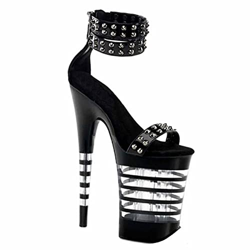 High Heel 7,87 IN Plattform Stripper Sexy Lap Pole Dance, Für Nachtclub Pole Dance Show Plus Size Unisex,B,44 EU