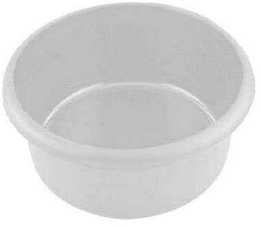 TRTO Plastic Small and Large Round Bowl Washing Up Basin Sink Kitchen Easy To Use