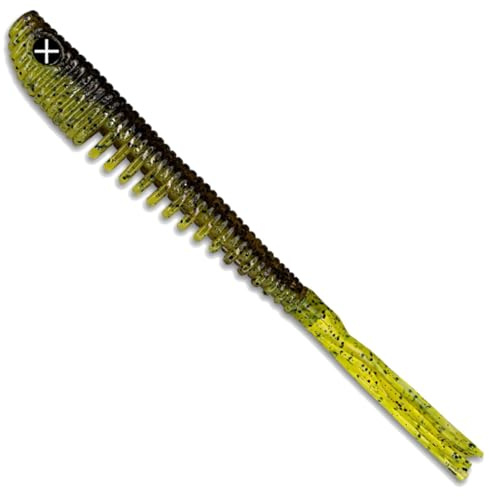 Monkey Lures Hairy Lui 20cm - 2 Gummiköder, Monkey Lures Farbe:Bugs Pumpkin